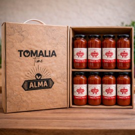 Fried Tomatoes in a 580 ml Jar – Family Size | AlmaTomate