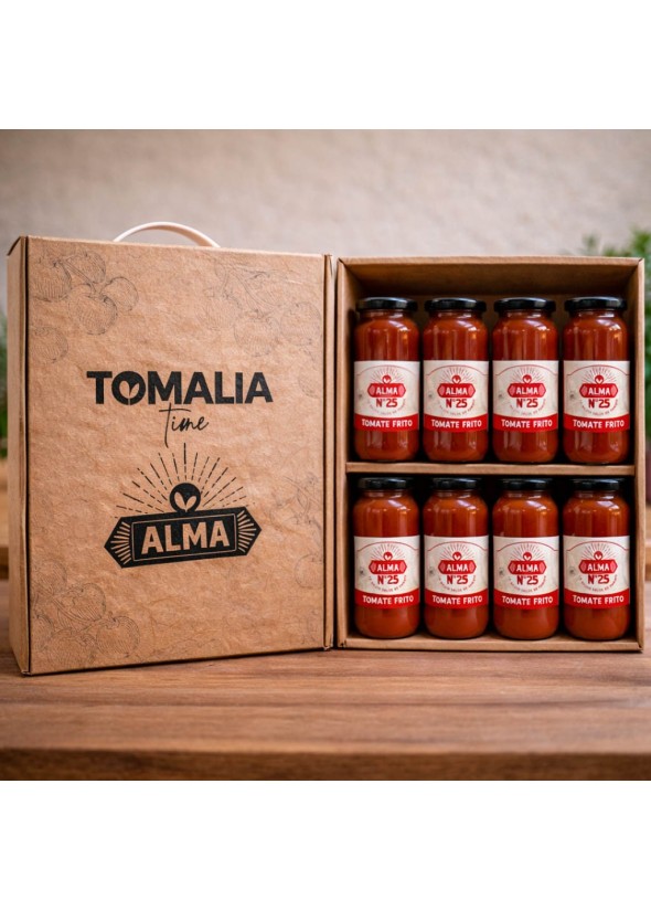 Tomate frito en tarro 580 ml – formato familiar | AlmaTomate