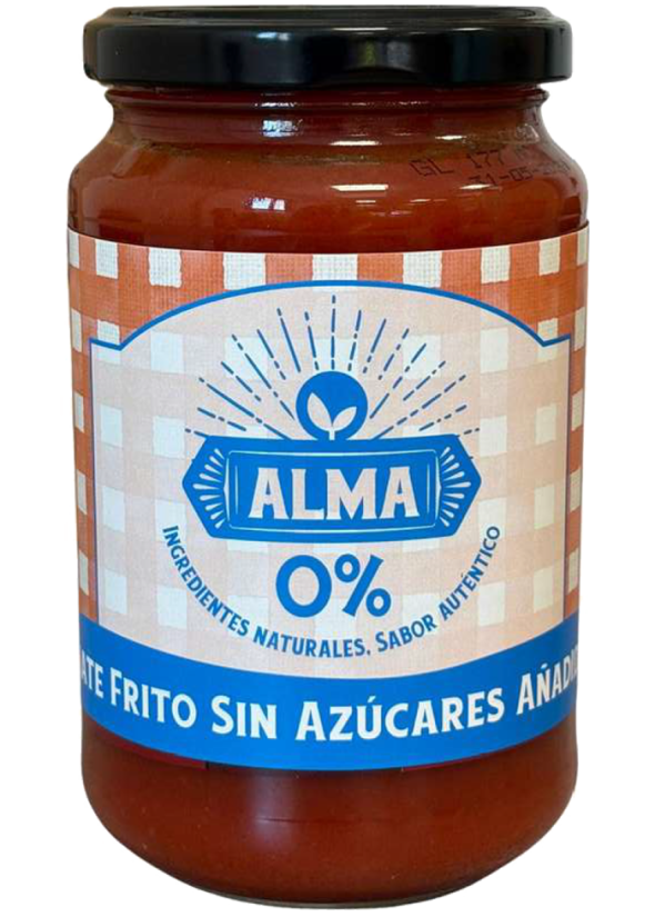 Tomate frito artesanal sin azúcar añadido | AlmaTomate