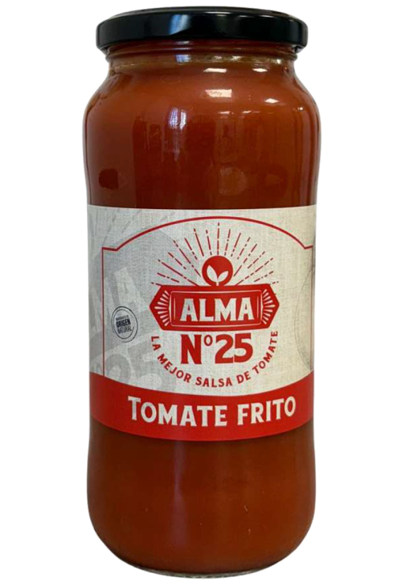 Tomate frito en tarro 580 ml – formato familiar | AlmaTomate