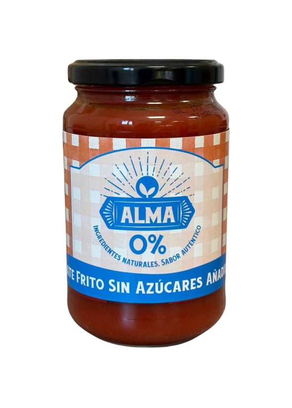 Tomate frito artesanal sin azúcar añadido | AlmaTomate